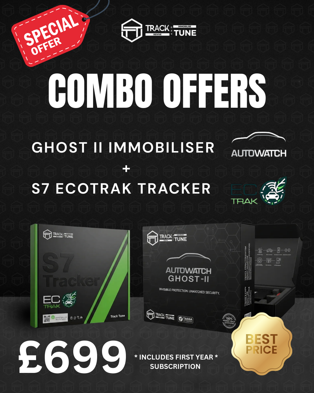 Ghost Immobiliser + EcoTrak S7